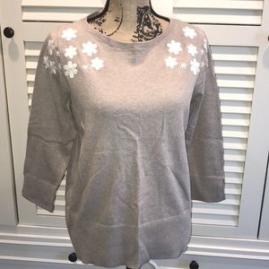 Light LOFT embroidered sweater